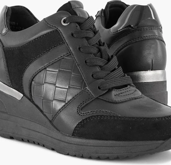 Graceland Zwarte Sneaker Sleehak - Maat 40 - Afbeelding 6