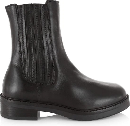 VIA VAI Bellamy Stitch Chelsea Boots Dames - Enkellaarsjes Dames - Zwart - Maat 41 - Afbeelding 18