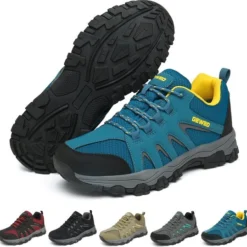 Geweo Wandelschoenen Unisex - Outdoorschoenen - Outdoor Antislip - Waterdicht En Ademend - Extra Comfort - Kerstmis - Kerstfeest - Christmas Gift - Blauw - Maat 43