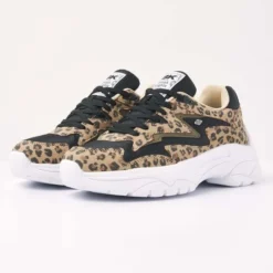 British Knights GALAXY Dames Sneakers Laag - Zwart Panter - Maat 41