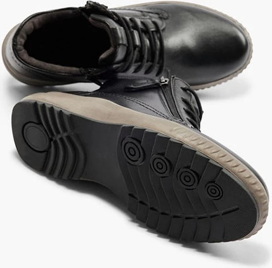 Medicus Zwarte Leren Veterboot - Maat 41.5 - Afbeelding 6