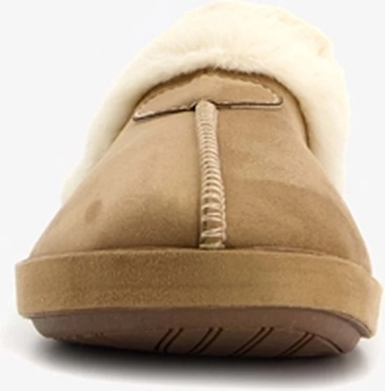Thu!s Dames Pantoffels - Beige - Maat 40 - Sloffen - Afbeelding 2