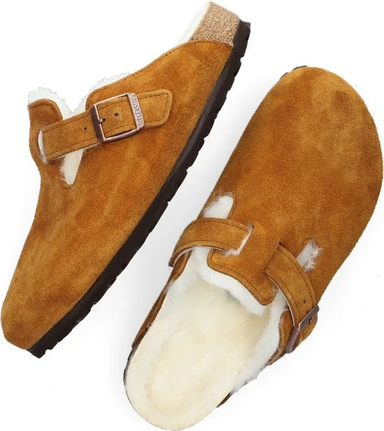 Birkenstock Boston Narrow Dames Clogs - Mink - Maat 36 - Afbeelding 16