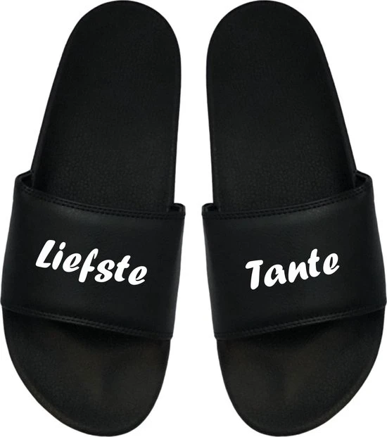 Slepr Cadeau Sint - Cadeau Kerst - Cadeau Tante - Badslippers Tante - Cadeau Badslippers - Badslippers 38