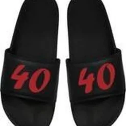 Slepr Cadeau Sint - Cadeau Kerst - Cadeau 40 Jaar - Cadeau Badslippers 40 Jaar - Badslippers - Rood 36