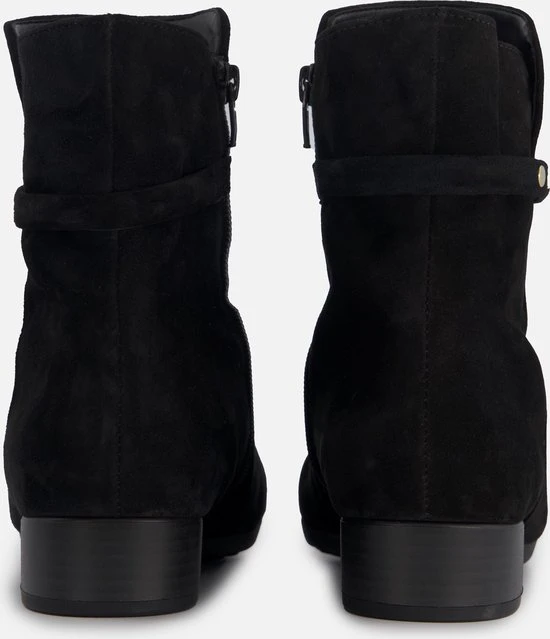 Gabor Enkellaarsjes Dames / Laarzen / Damesschoenen - Suède - 92.716.47 - Zwart - Maat 37 - Afbeelding 12