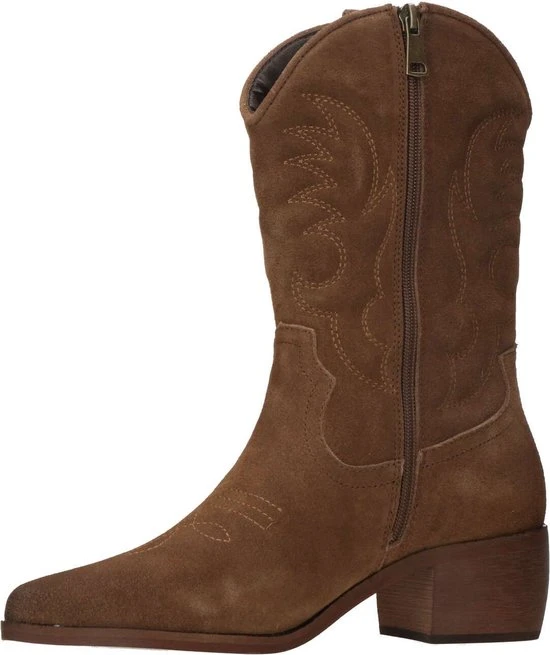 PS Poelman Western Laars - Vrouwen - Bruin/Cognac - Maat 39 - Afbeelding 6