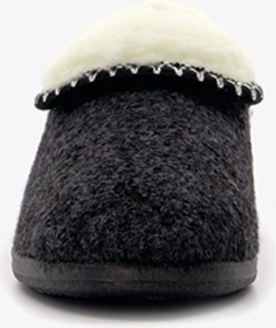 Hush Puppies Dames Pantoffels - Zwart - Maat 39 - Sloffen - Afbeelding 2