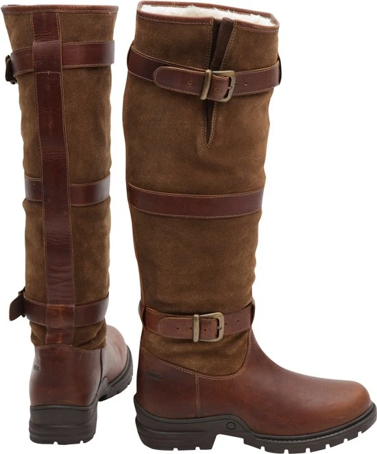 Horka Outdoorlaarzen Highlander Leer/suède Bruin/bruin Maat 39 - Afbeelding 36