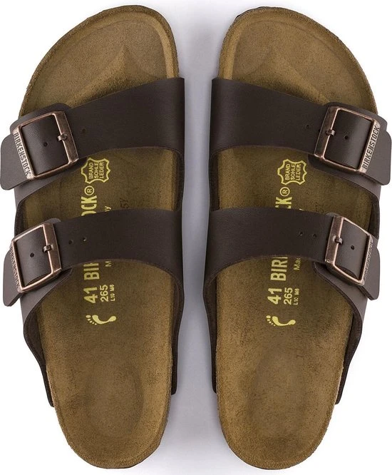 Birkenstock Arizona Dames Slippers - Brown - Maat 36 - Afbeelding 8