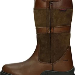 Horka Outdoorlaarzen York Halfhoog Leer/suède Bruin Maat 41