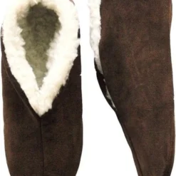 Bernardino Spaanse Sloffen Dames - Bruin - Maat 41