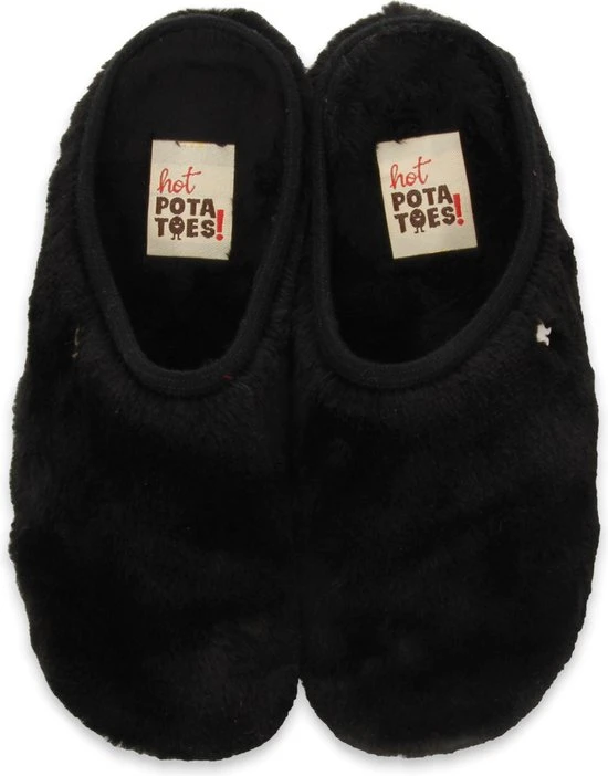 Hot Potatoes Kemerovo Sloffen Dames - Black - Maat 42