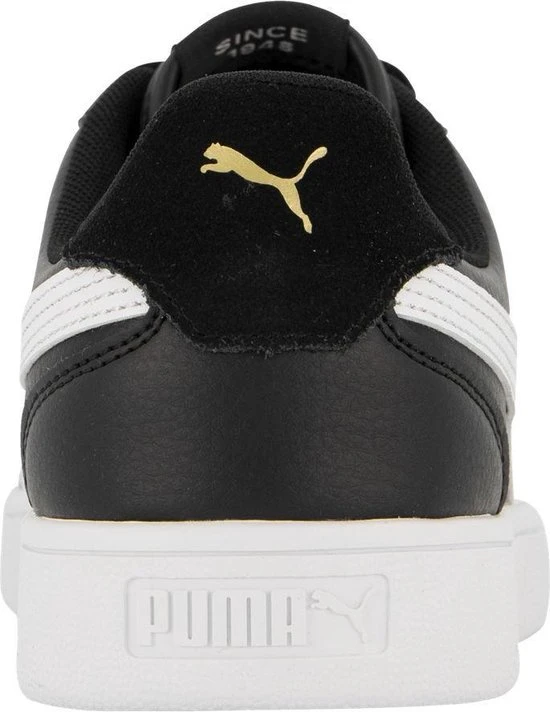 PUMA Shuffle Unisex Sneakers - Black/White/TeamGold - Maat 44 - Afbeelding 10