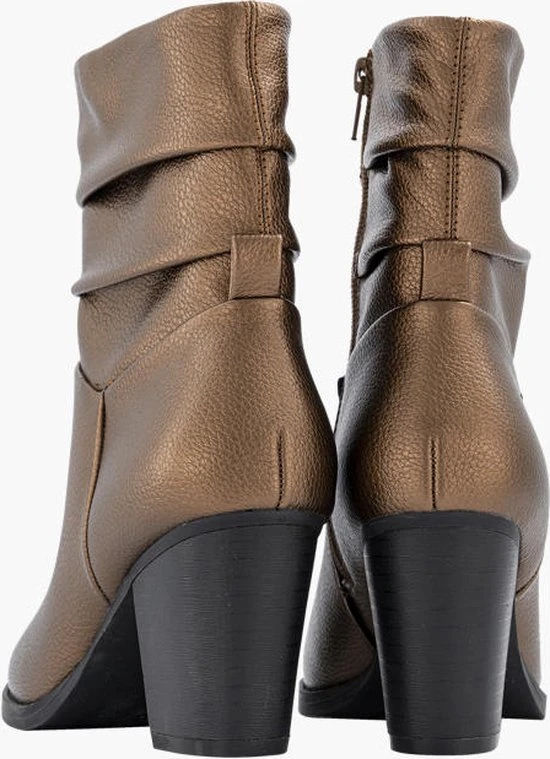 Graceland Bronzen Enkellaars - Maat 38 - Afbeelding 3