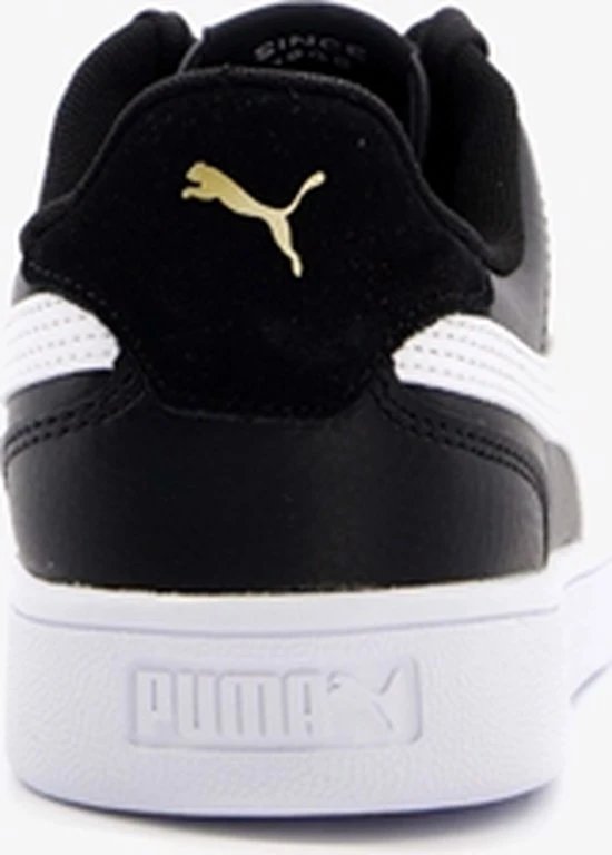 PUMA Shuffle Unisex Sneakers - Black/White/TeamGold - Maat 44 - Afbeelding 15