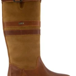 Travelin' Norway - Dames Wolgevoerde Outdoorlaars - Waterdicht En Ademend - Wandellaarzen - Cognac Leer - Maat 39