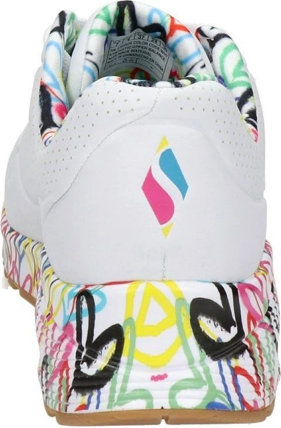 Skechers UNO - LOVING LOVE Dames Sneakers - Maat 38 - Afbeelding 10